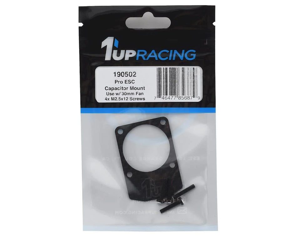 1UP Racing 30mm Pro ESC Capacitor Mount w/Fan Mount