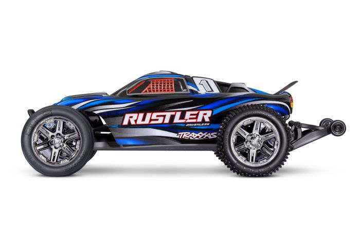Traxxas Rustler 2WD BL-2S w/ HD Parts