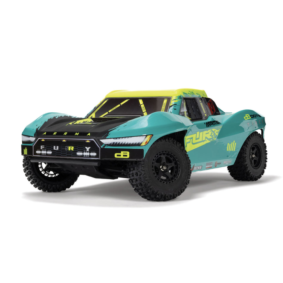 1/10 FURY 223S BLX Brushless 2WD Short Course Truck RTR with DSC, Green