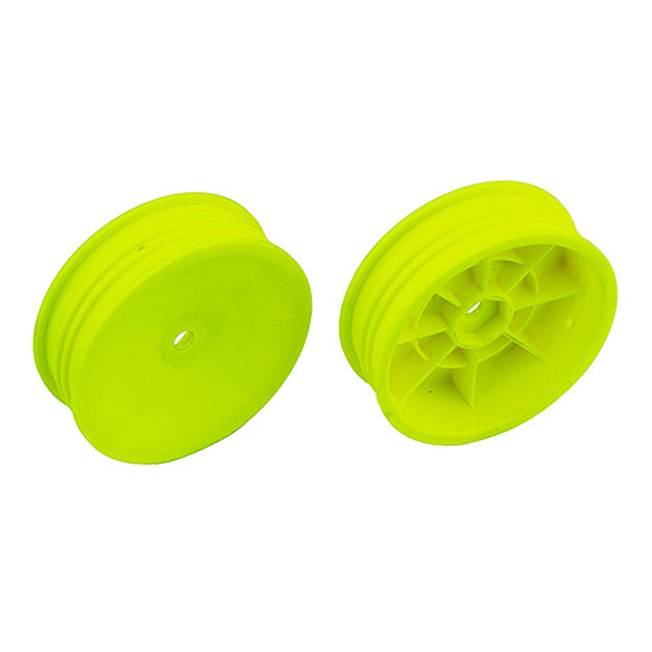 12mm Hex 2.2 Slim Front Buggy Wheels (2), Yellow: B6