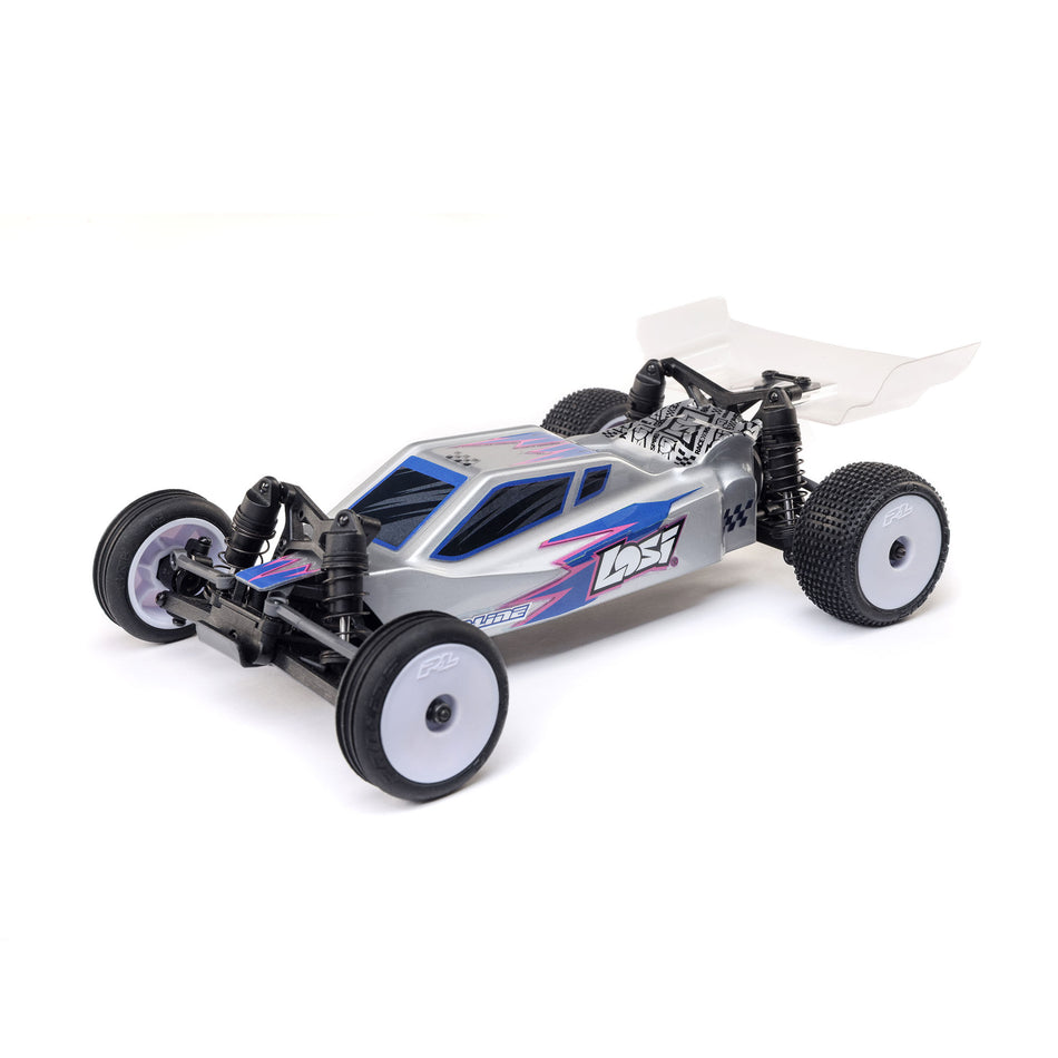 Losi 1/24 Micro-B 2WD Buggy RTR, Silver