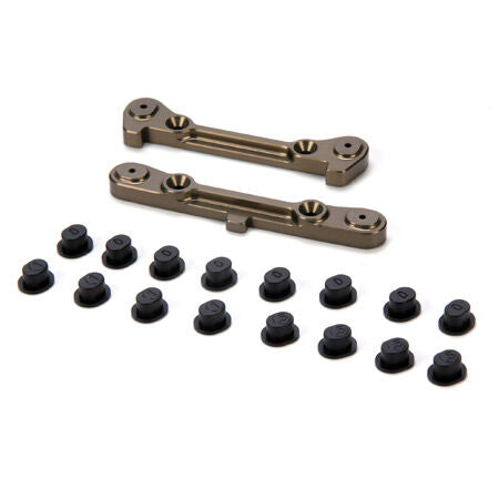 Losi Adjustable Rear Hinge Pin Brace with Inserts: 8B/8T