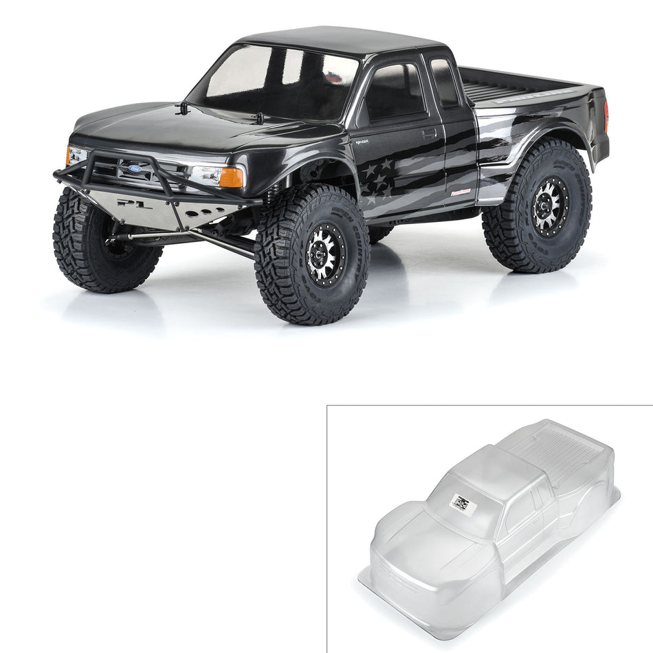 Proline 1/10 1993 Ford Ranger Pre-Runner Clear Body 12.3" WB Crawler