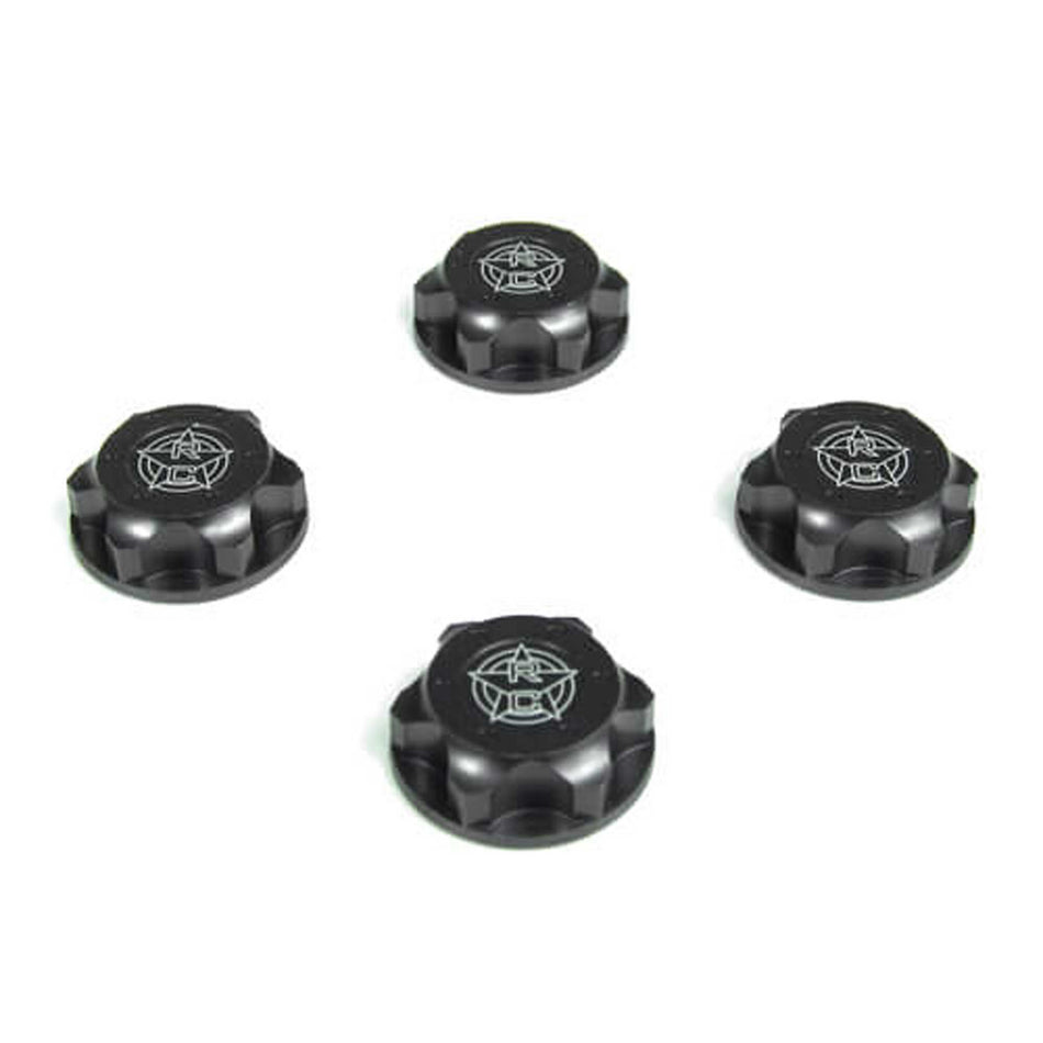 Tekno Wheel Nuts 17mm M12x1.0 RC Logo Serrated (4)