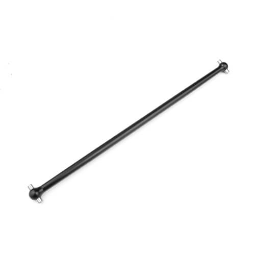 TKR6600 – Tapered Driveshaft (center, front, 7075, black ano, EB410)