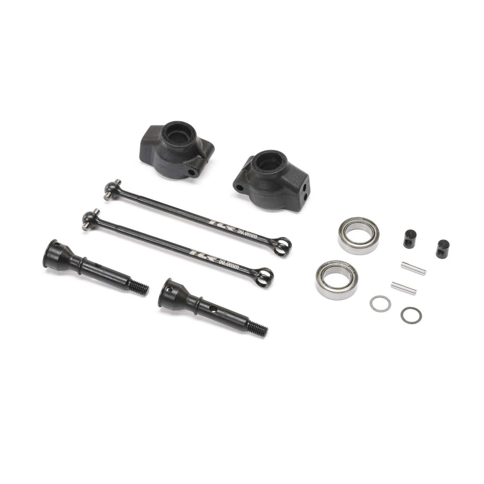 TLR Tuned CVA Driveshaft Set: Mini-B, BL