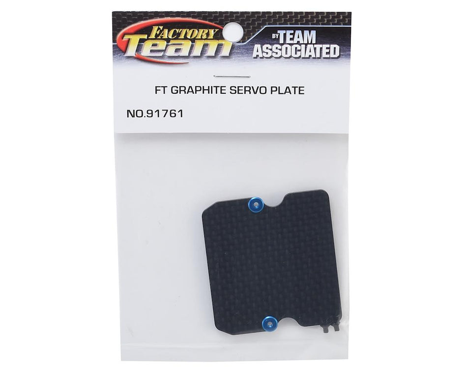 Team Associated B6 Factory Team Graphite Servo Chassis Plate (5g)