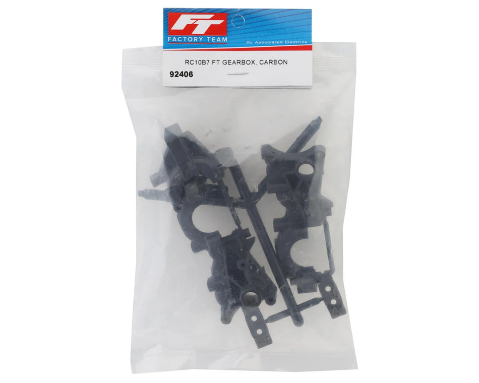 Team Associated RC10B7/RC10B7D Factory Team Laydown Gearbox (Carbon)