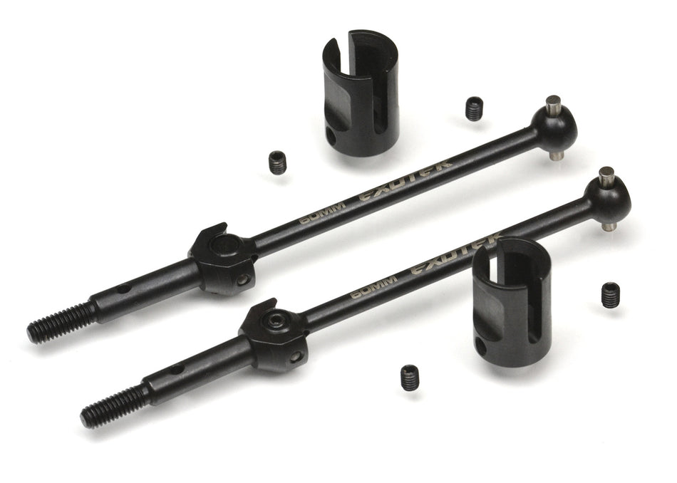 Exotek Drag Slash HD Steel CVD Axle Set