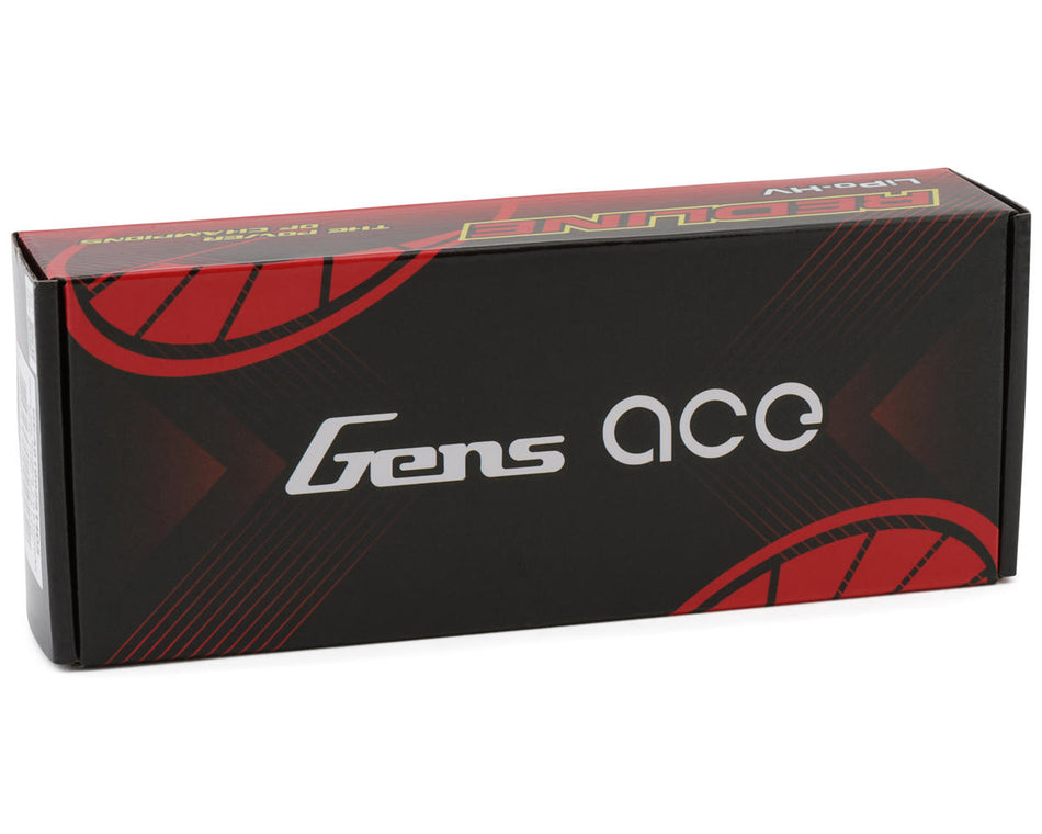 Gens Ace Redline 2.0 2S LCG LiHV Battery 140C (7.6V/6100mAh) w/5mm Bullets