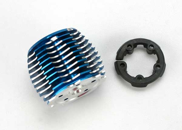 Traxxas Cooling Head TRX 2.5/R Blue