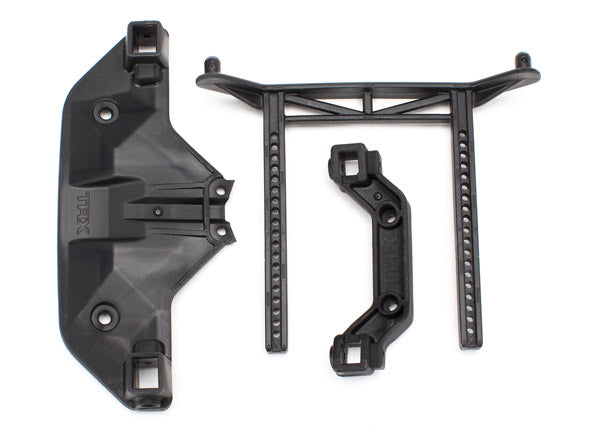 Traxxas Body mounts, front & rear/ body post, rear (1)