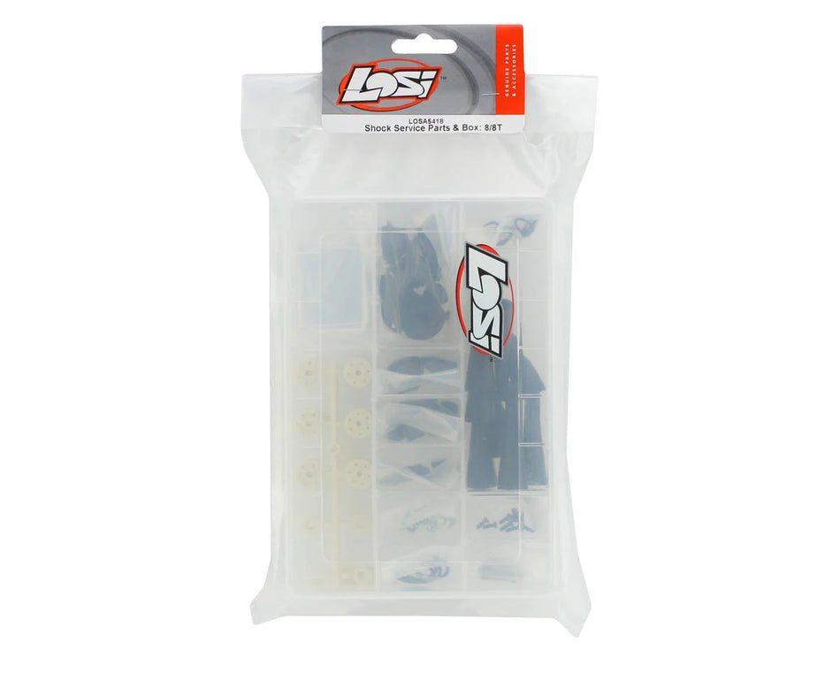 Losi Shock Service Parts & Box (8IGHT/8IGHT-T)