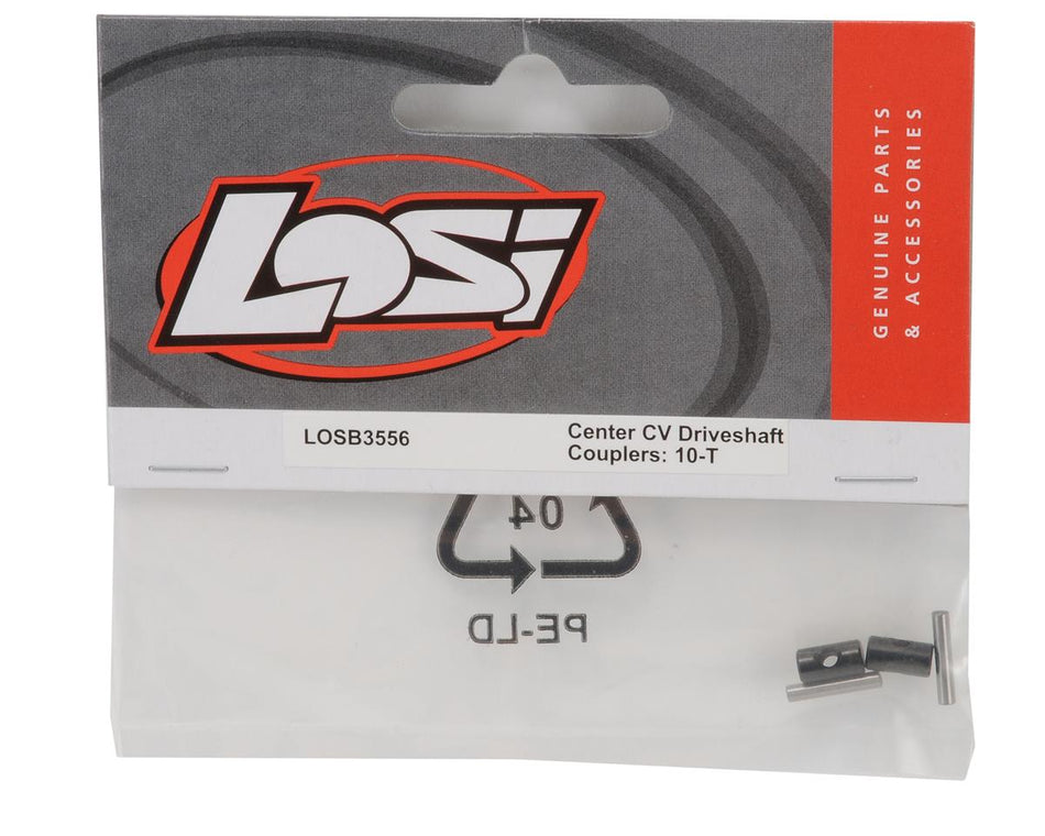 Losi Center CV Driveshaft Couplers: 10-T