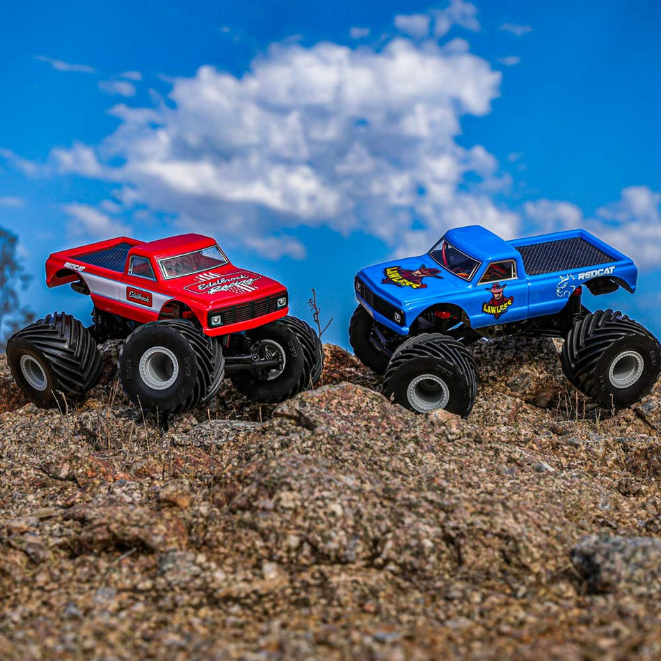 Redcat MT-18 - 1/18 Scale Brushed Electric Monster Truck Red