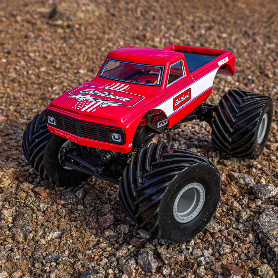 Redcat MT-18 - 1/18 Scale Brushed Electric Monster Truck Red