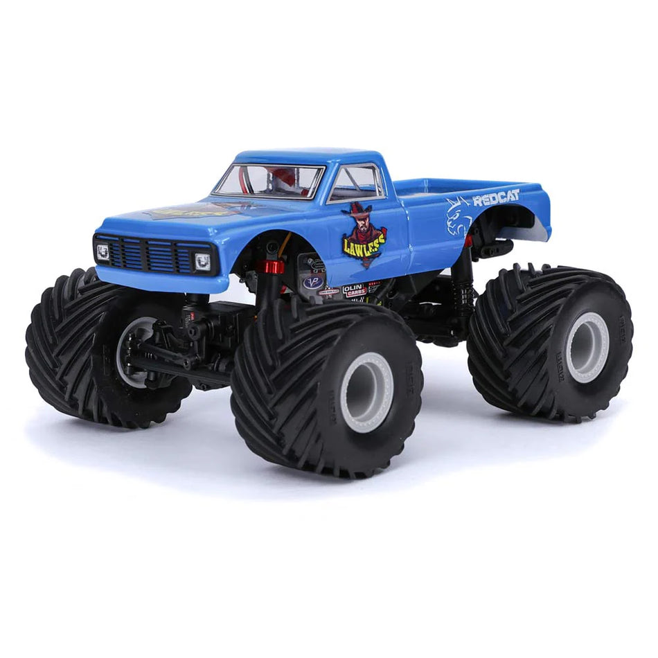 Redcat MT-18 - 1/18 Scale Brushed Electric Monster Truck Blue