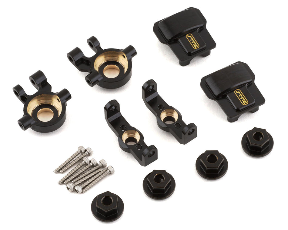 ST Racing Concepts Traxxas TRX-4M Brass Upgrade Essentials Combo (Black) (44g)