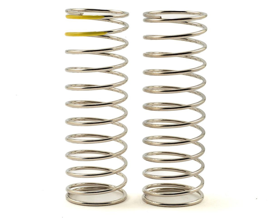 Tekno RC Low Frequency 70mm Rear Shock Spring Set (Yellow - 2.56lb/in) (1.5x12.5)