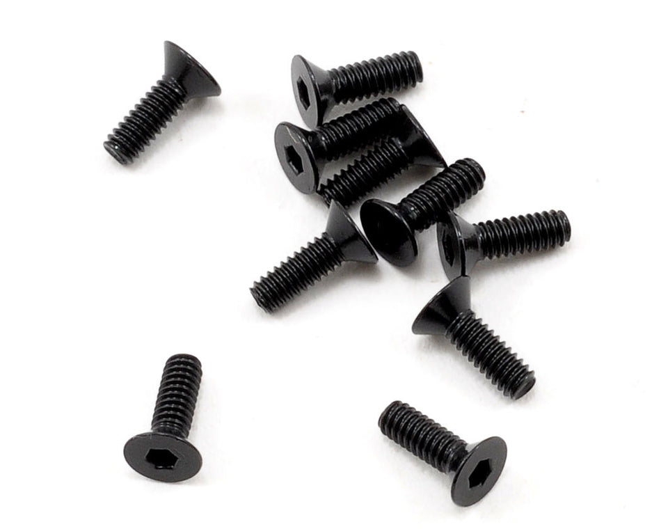 TLR Flathead Screws, M2 x 6mm (10)