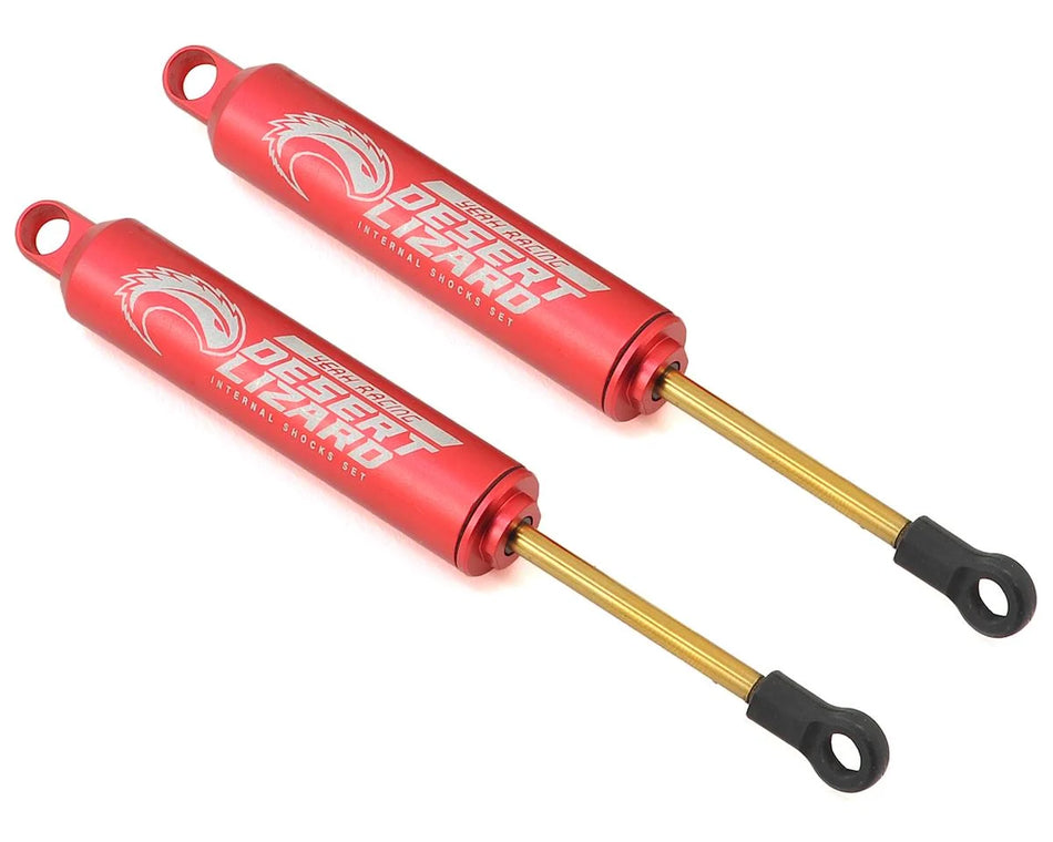 Yeah Racing 110mm Desert Lizard Two Stage Internal Spring Damper (2) Red