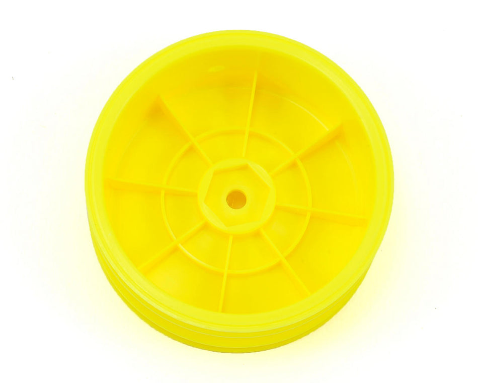 Yokomo 12mm Hex 2WD Front Buggy Wheels (Yellow) (2) (YZ-2/B-MAX2)