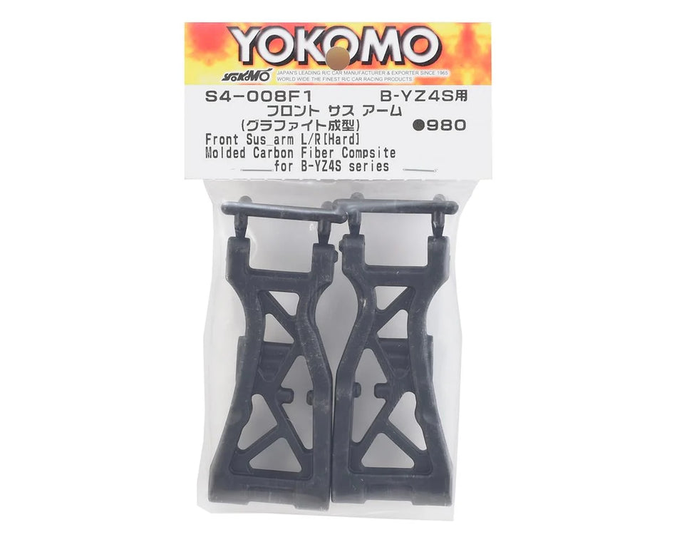 Yokomo YZ4S Front Suspension Arm (Graphite)