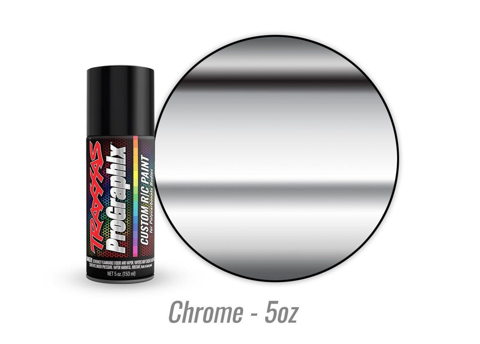 Traxxas Body Paint, ProGraphix®, Chrome (5oz) 5046