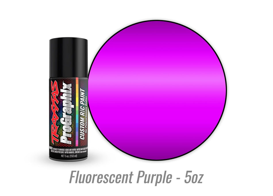 Traxxas Body Paint, ProGraphix®, Fluorescent Purple 5oz 5066