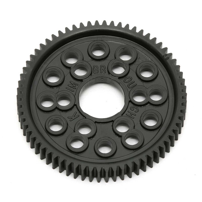 48 Pitch Spur Gear, 66T: TC3-7.1/RC10/RC12