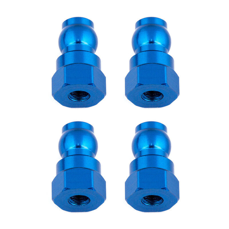 12mm Aluminum Shock Bushings (Blue)