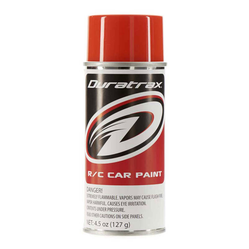 Duratrax Polycarb Spray, Competition Orange, 4.5 oz 4256