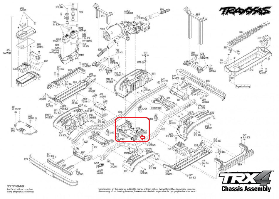 Traxxas TRX-4 Center Skid Plate